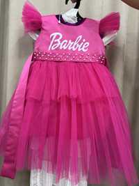 Платье барби розовая