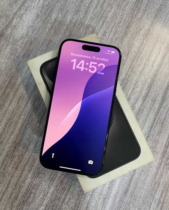 Apple iPhone 15 Pro, АКБ 90% (Семей, 15 мкрн 9/17) ЛОТ 753613