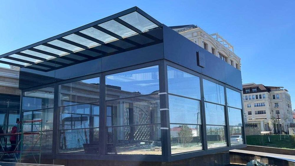 Окна двери витражи тамбуры перегородка терраса балкон раздвижные