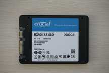 [2TB] SSD 2,5" SATA Crucial BX500 2000GB -  96% Health / Вкл.ДДС