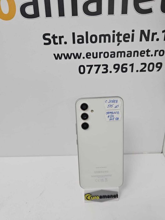 Telefon mobil Samsung Galaxy A54 Dual SIM 8GB RAM 128GB 5G White