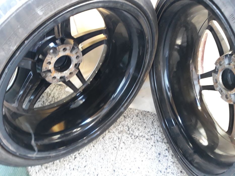 Джанти за Мерцедес с капси, 19ки, с нископрофилни гуми