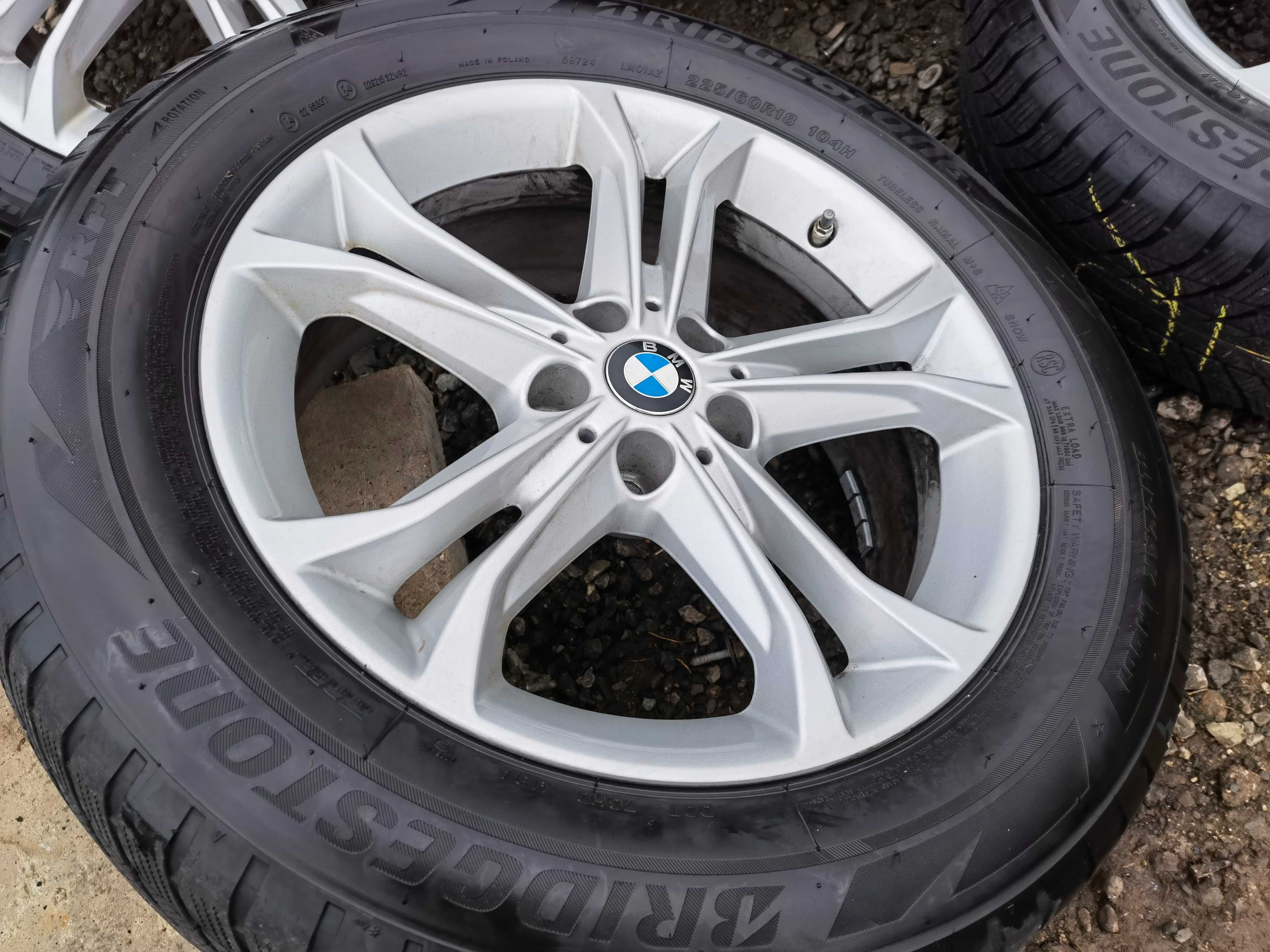 Set jante 18 BMW X3 G01 X4 G02 6876918 originale iarna 225 60 18 roti