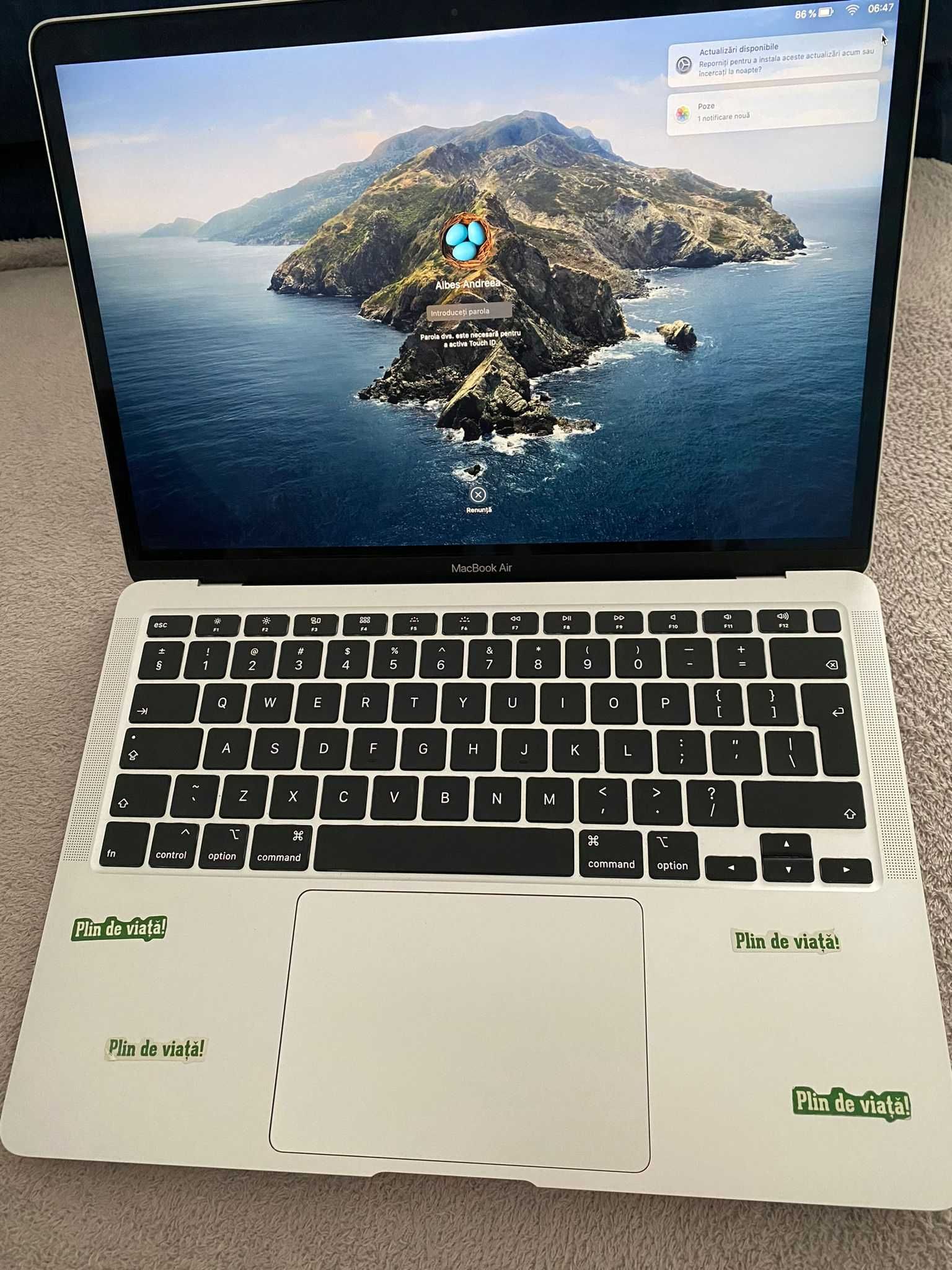 Laptop Apple MacBook Air 13 (2020) ecran Retina