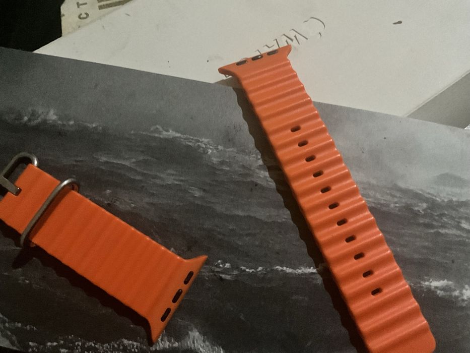 Apple watch oceanband orange 55 lv