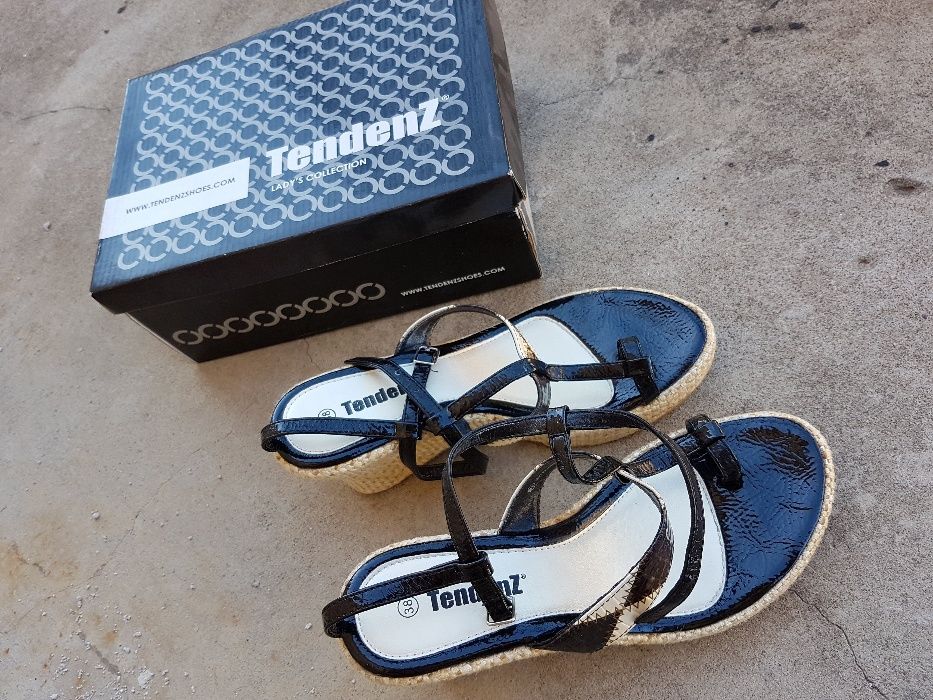 Tendenz - дамски летки обувки сандали чехли холандска подметка