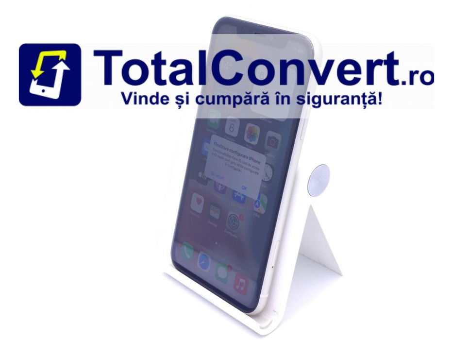 Apple iPhone 11 64GB White 4GB Single SIM, Garantie 24 luni | #D87410