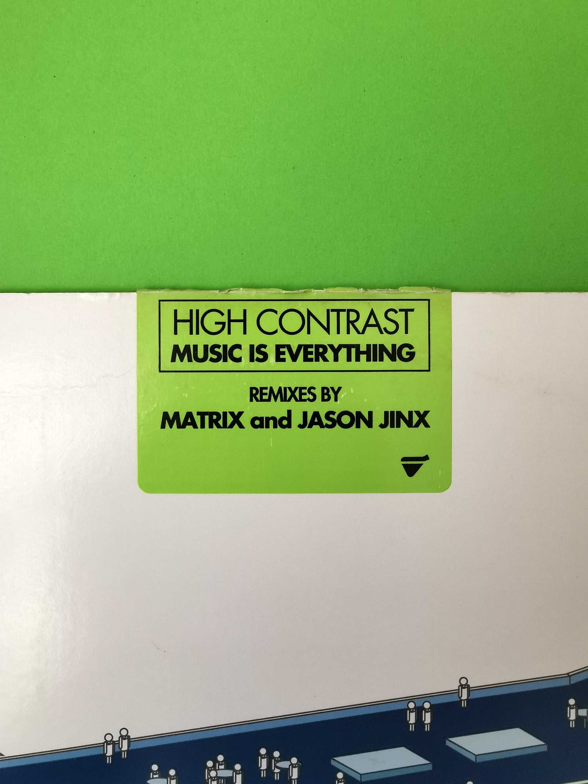 Disc placa vinil vinyl High Contrast Music Is Everything 2002