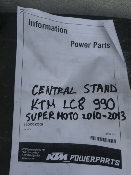 Ktm lc8 990 централна степенка