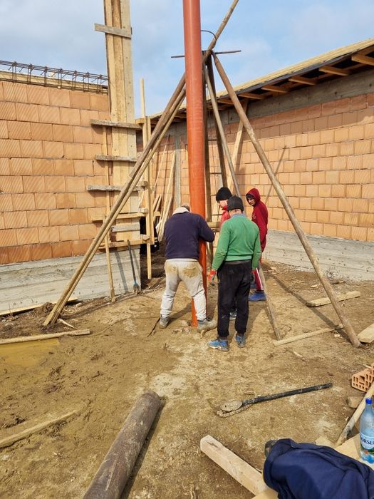 Foraje puturi prelungiri piloni denisipari