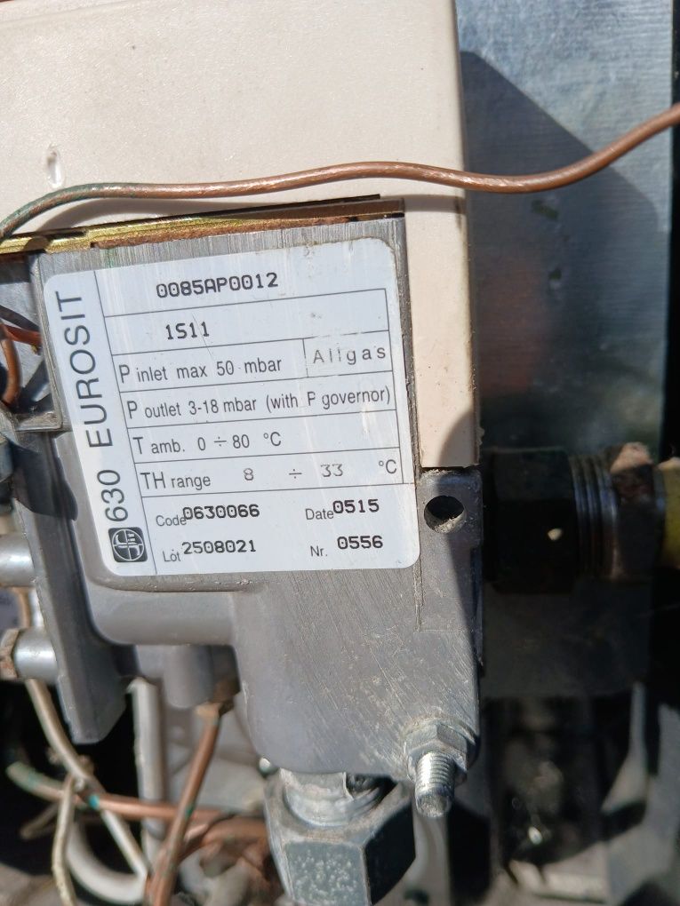 Convector pe gaz Lampart