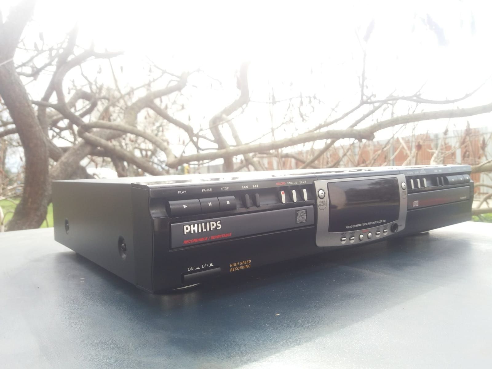 Cd player recorder Philips CDR 765