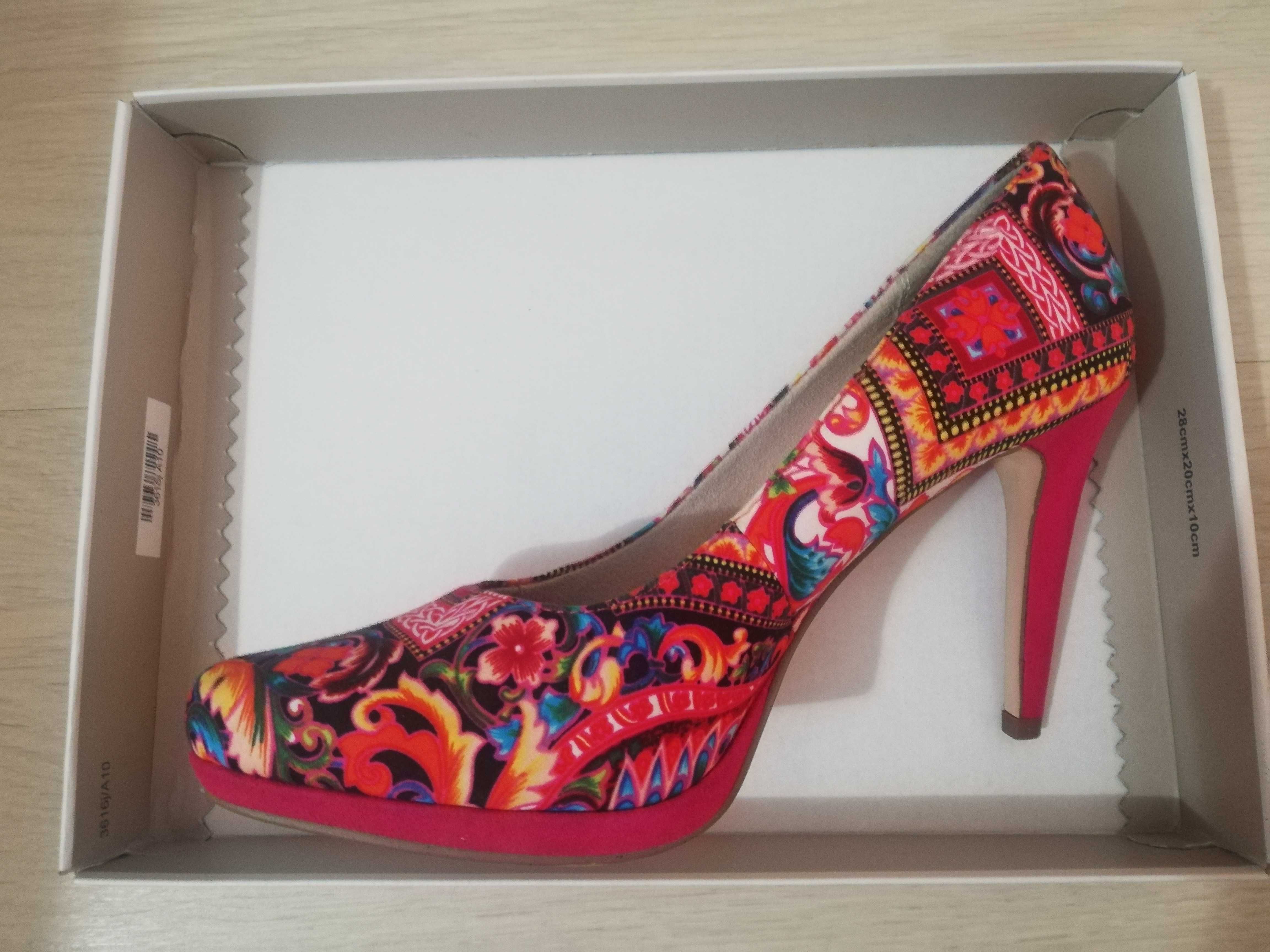 Pantofi stiletto Tamaris, marimea 38 EU, noi cu eticheta