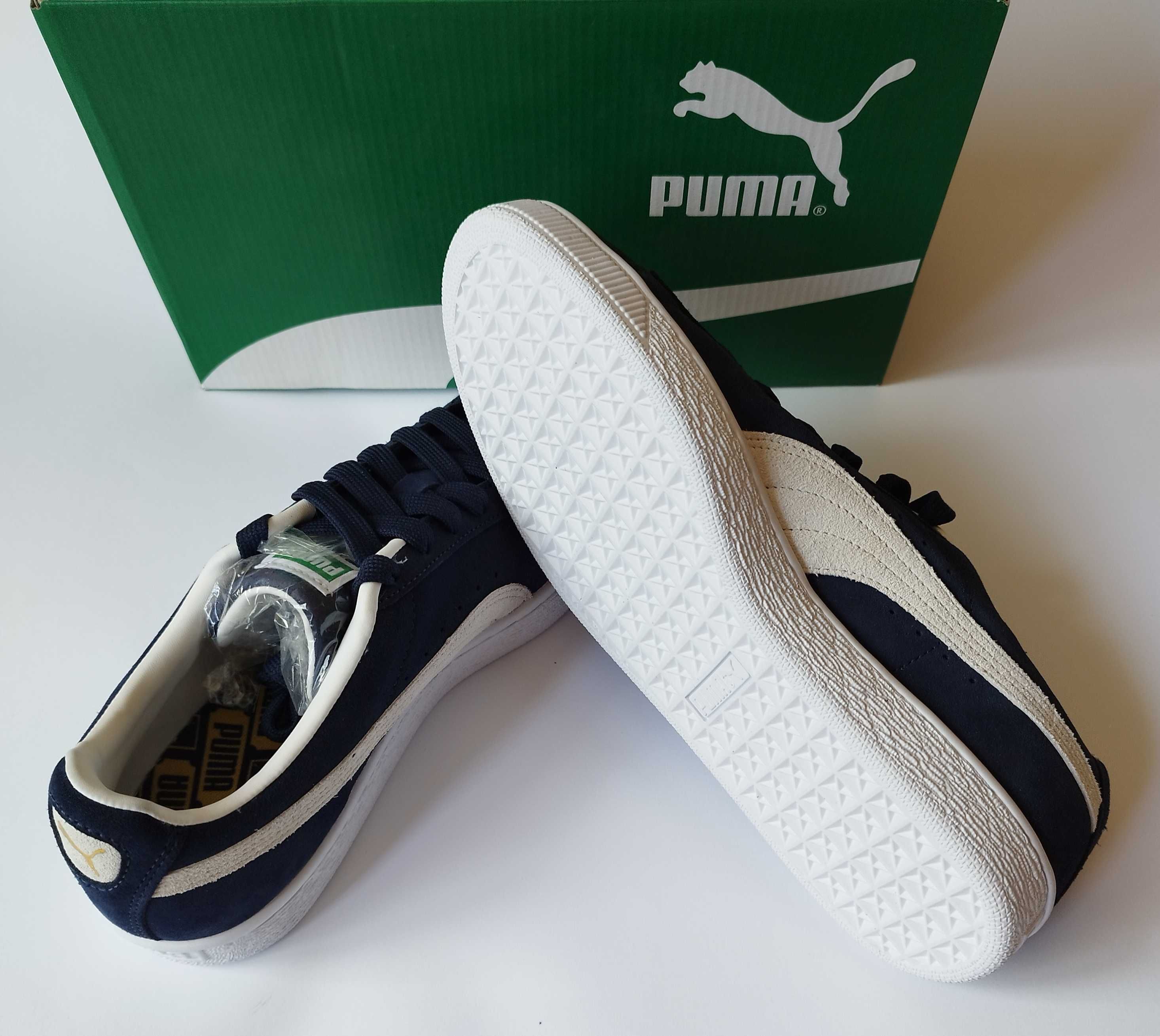 100% Оригинални чисто-нови мъжки кецове от естествен велур PUMA!