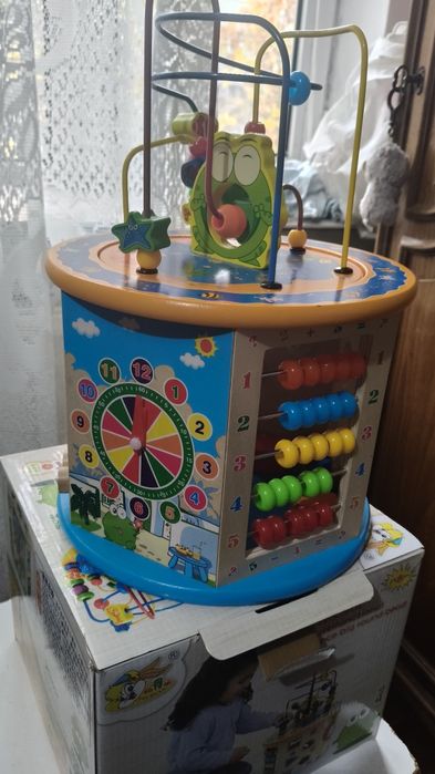Montessori din lemn 8 in 1