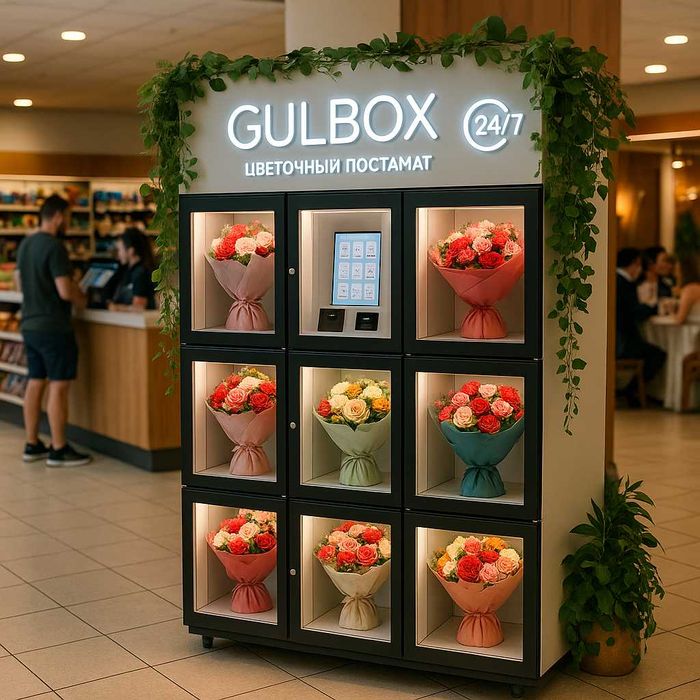 Цветочный Бизнес GulBox — Готовый Автомат и Стабильный Доход 24/7