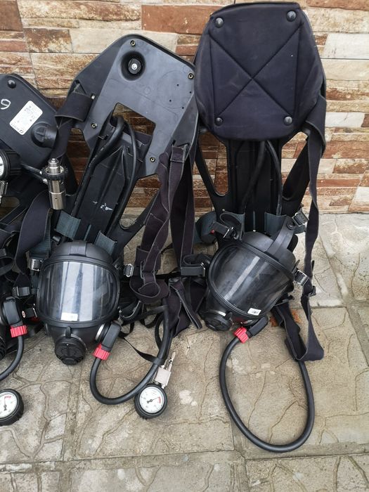 Автономен дихателен апарат 3М Scott sigma2 Брой4 комплект маски 4броя