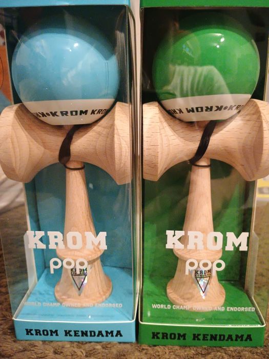 Kendama krom pop