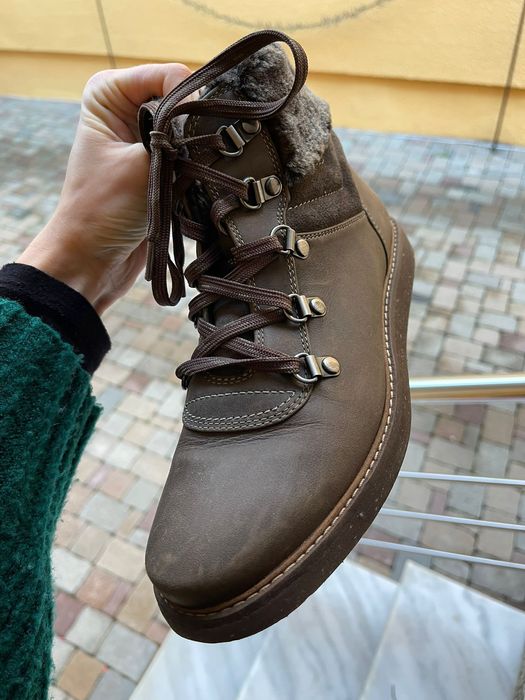 Ghete Clarks Glick Clarmont (piele nubuck) dama, marimea 38