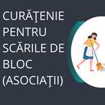Servicii de curatenie pentru scările de bloc(asociații)