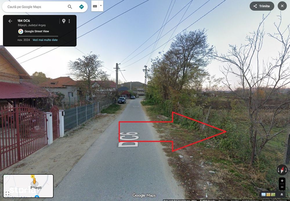 Teren Bajesti, Com. Balilesti, 920 mp, intravilan