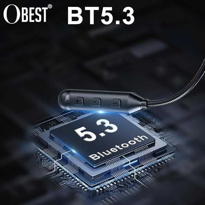 OBEST BT5.3 Мотоциклетни Bluetooth слушалки, комплект за каска