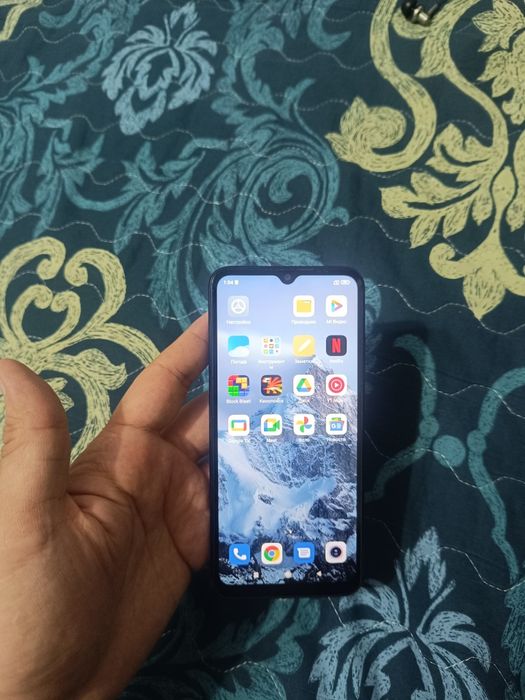 Xiaomi Redmi 10A 4/64GB Black Original Hamma oyin oqidi Ideal Holati