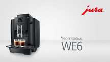 Кафе машина JURA WE6 Professional piano black