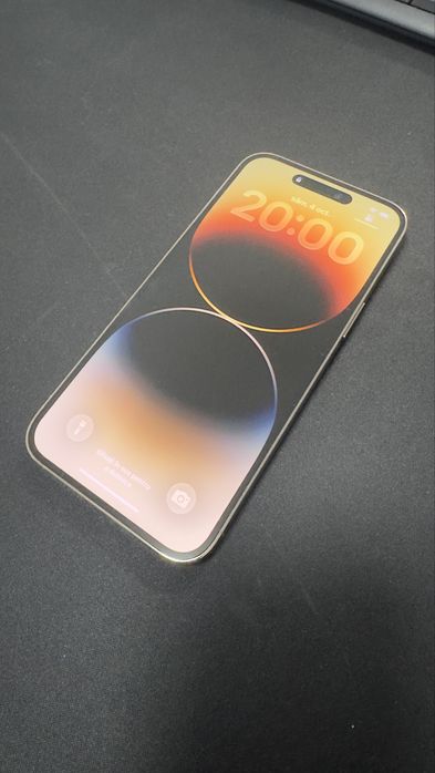 Iphone 14 pro max 512 gb auriu 9/10 spate crapat putin