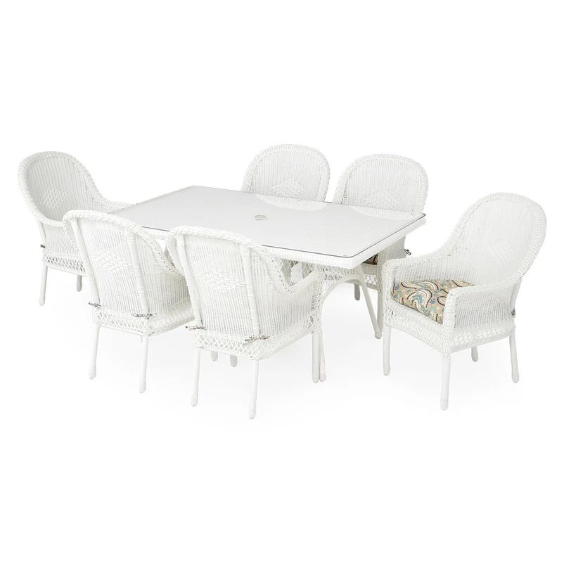 SUSAN Set mobilier gradina/terasa, 6 scaune, masa
