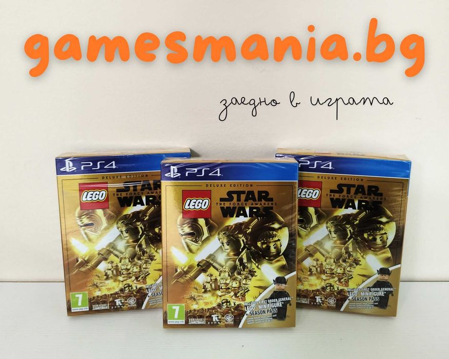 [ps4] Чисто НОВИ ! LEGO Star Wars: The Force Awakens Deluxe edition