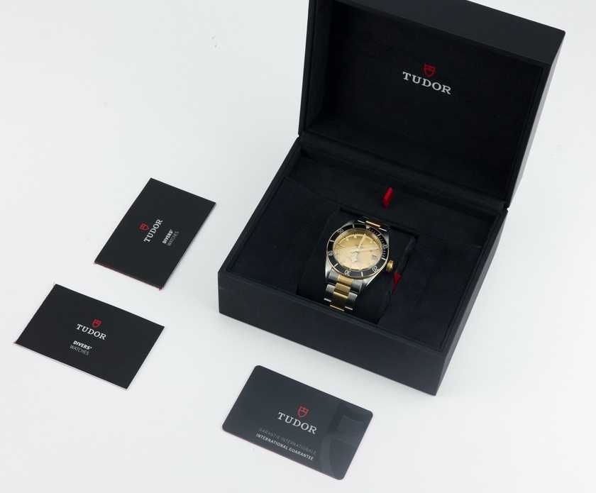 Tudor Heritage Black Bay S&G M79733N-0004 Champagne Colour Dial