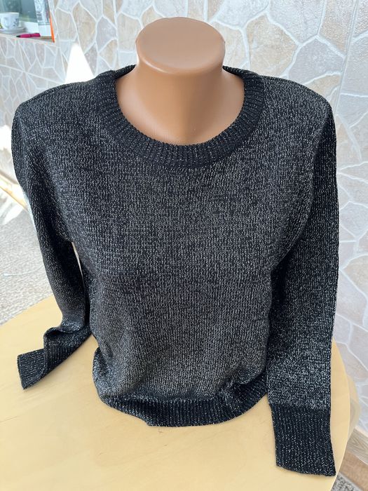 Pulover dama TERANOVA cu fir argintiu