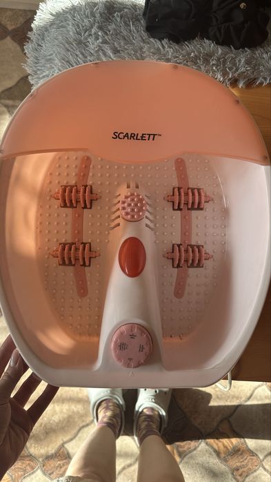 Гидромасажная ванночка для ног спа массажер для ног