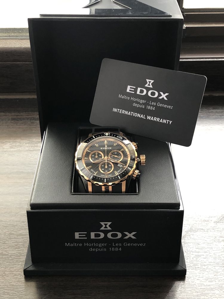 Швейцарские часы EDOX
