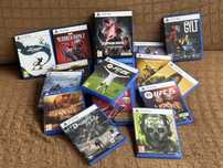 Диски игры для playstation 5 ps 4,Tekken 8,FC25,Demons Souls,микимаус