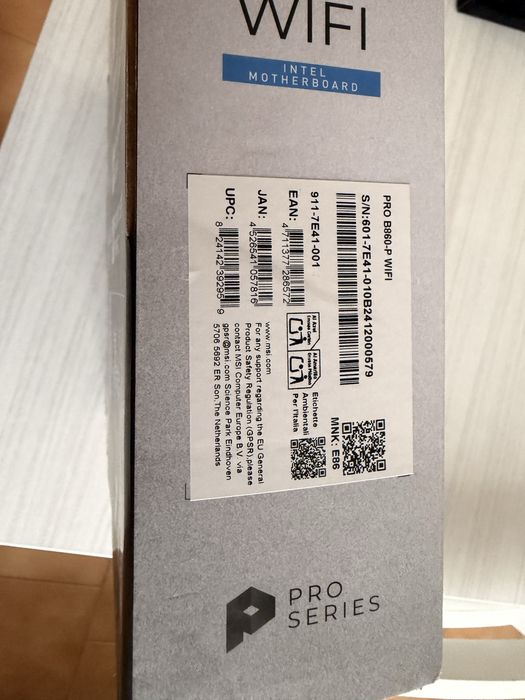 MSI PRO B860-P wifi