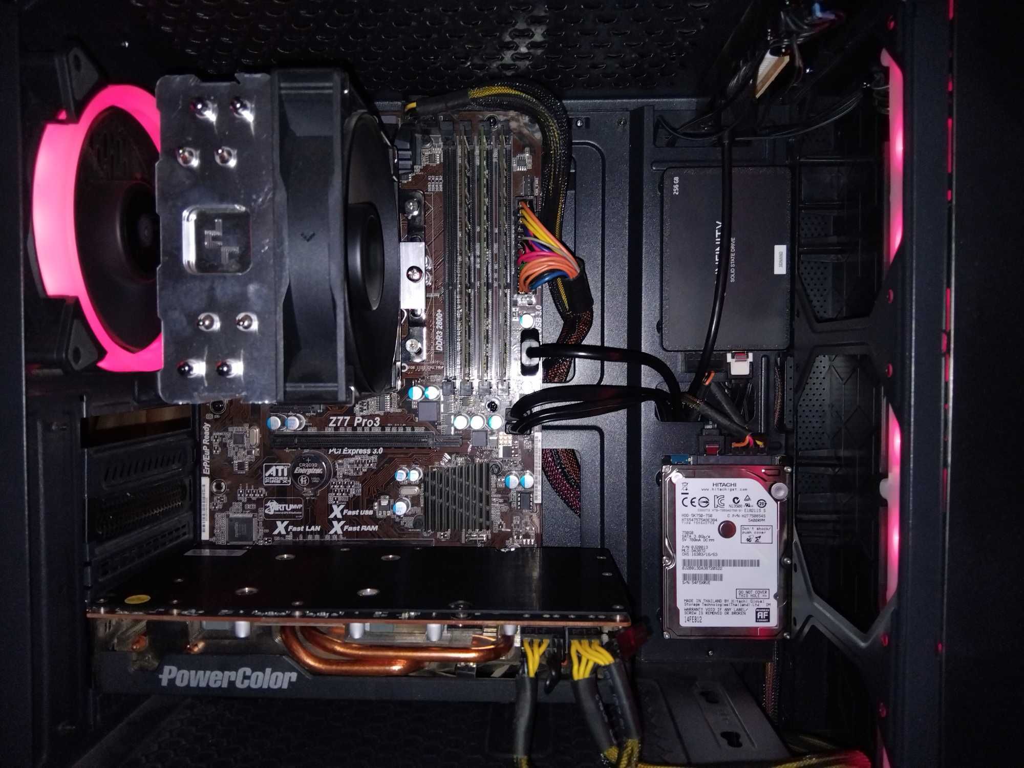 Геймърски Компютър Z77 / i7 2600K / RX 5700 XT 8GB GDDR5