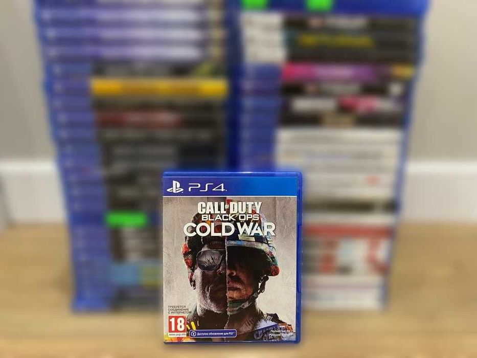 Call of Duty: Cold War PS4/PS5 Холодная Вoйнa Пс4 Большой Выбор Дисков