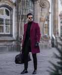 Paltoane slim Marci Brand uri de lux din lana si casmir Fashion G. NOI