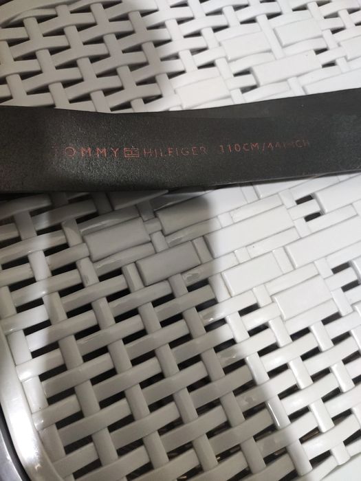 Curea Tommy Hilfiger din piele 128x3.5cm