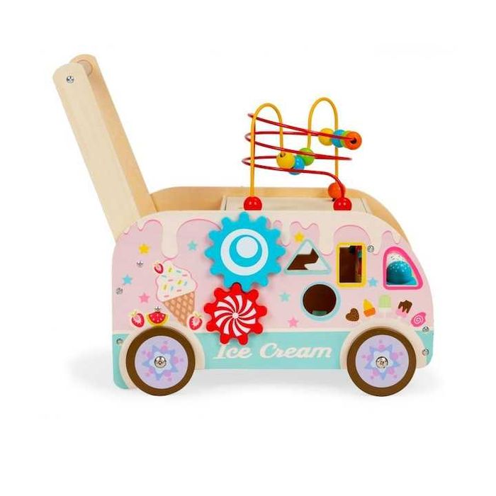 Дървена образователна проходилка