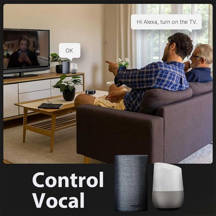 Telecomanda universala Hub inteligent IR, WiFi, Tuya, SmartLife, Alexa