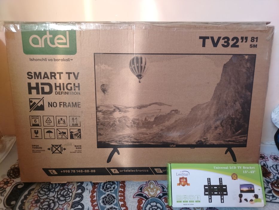 Artel 32 Smart TV srochna sotiladi Yangi