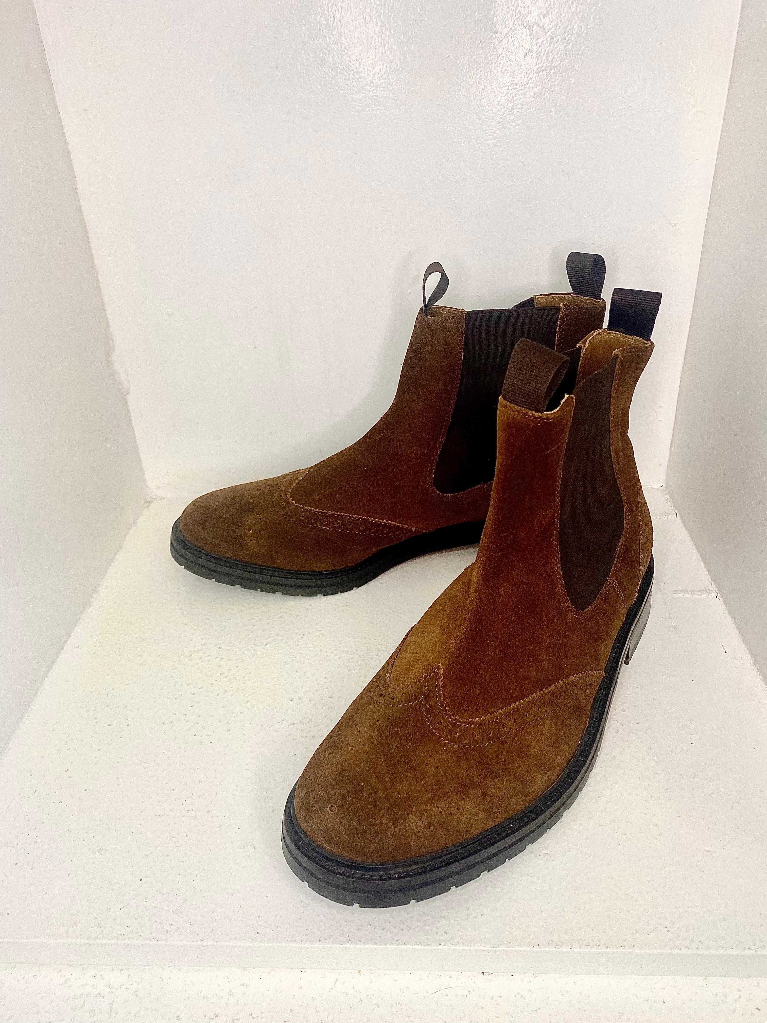 Cizme 10/44 barbati Chapman & Moore Marea Britanie piele intoarsa lux