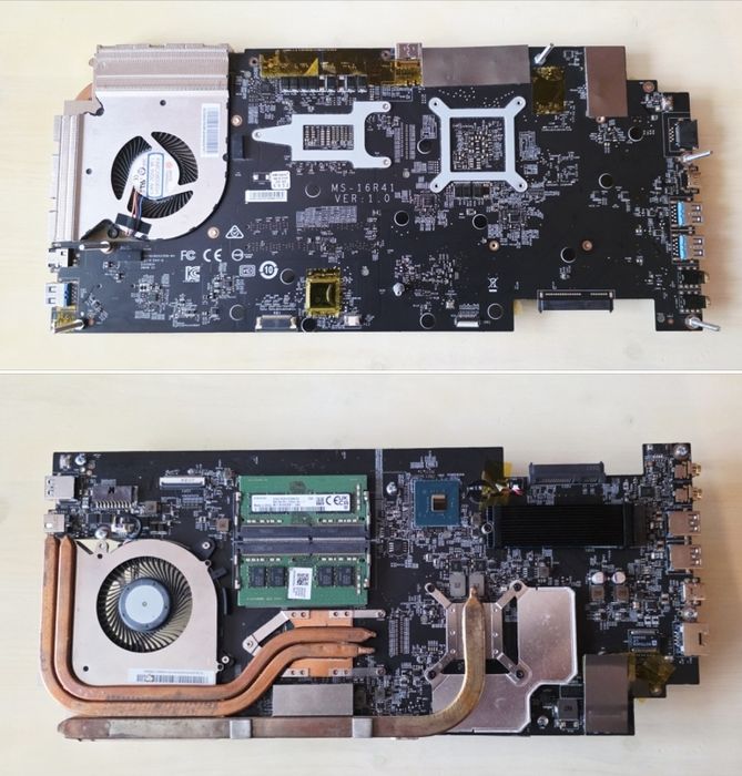 Placa baza laptop MSI GF63 i5 9300H 4.1GHz 8CPUs 16GB RAM GTX 1650