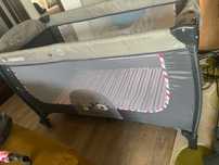 Patut pliabil + saltea pliabila