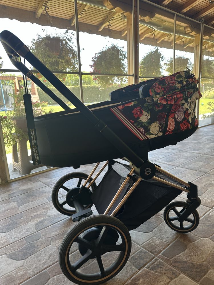 Електрическа количка Cybex e-priam Spring Blossom