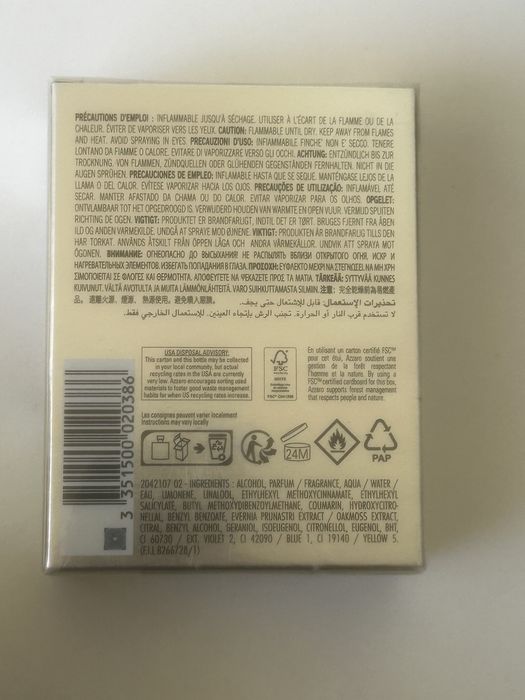 Vand Parfum Azzaro Chrome 50ml SIGILAT
