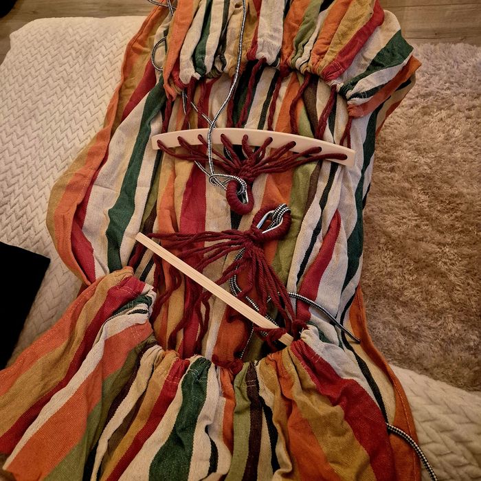 Нов, двоен, голям хамак/люлка за градина